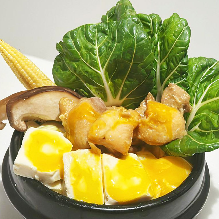 黃金湯燉雞燒鍋煲（單點）